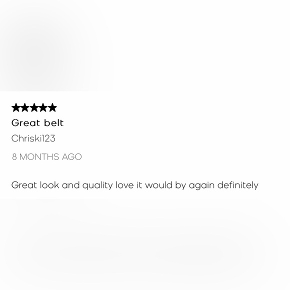 NWT Authentic Luxury Minimalist Michael Kors Monogram Belt - Picture 16 of 17